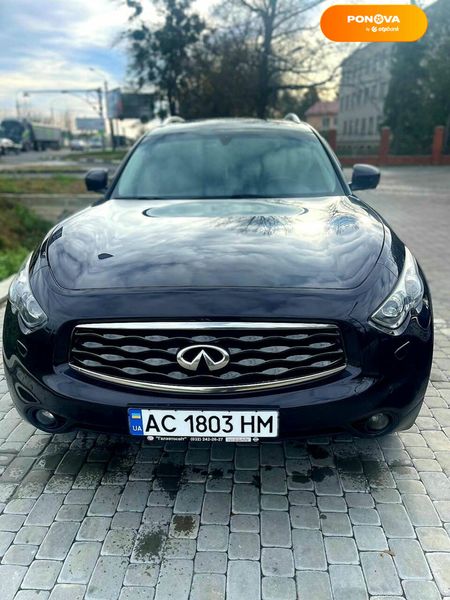 Infiniti FX 35, 2009, Бензин, 3.5 л., 176 тыс. км, Внедорожник / Кроссовер, Коричневый, Луцк Cars-Pr-65576 фото