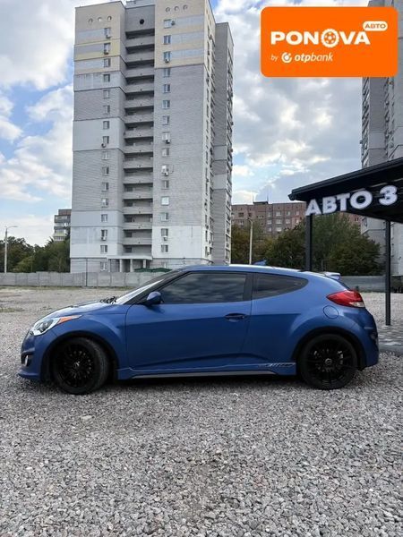 Hyundai Veloster, 2015 г., Бензин, 152 тыс. км, Хетчбек, Синий, Днепр (Днепропетровск) AT-10403253 фото
