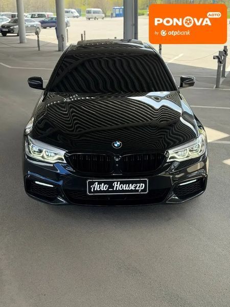 BMW 5 Series, 2020 р., Гібрид (PHEV), 116 тис. км, Седан, Чорний, Запоріжжя AT-10414204 фото