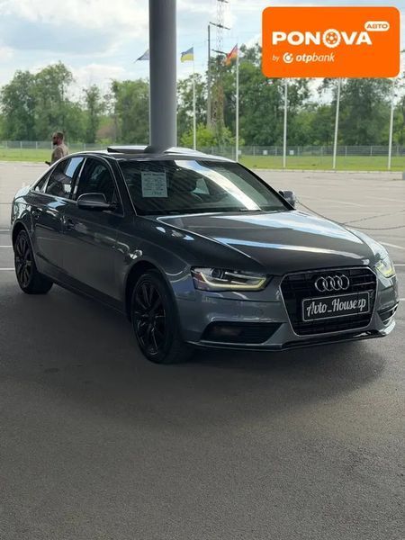 Audi A4, 2012 р., Бензин, 260 тис. км, Седан, Сірий, Запоріжжя AT-10419559 фото