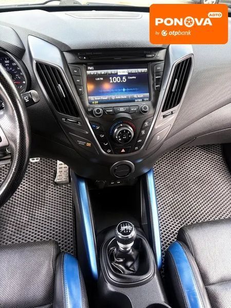 Hyundai Veloster, 2015 г., Бензин, 152 тыс. км, Хетчбек, Синий, Днепр (Днепропетровск) AT-10403253 фото