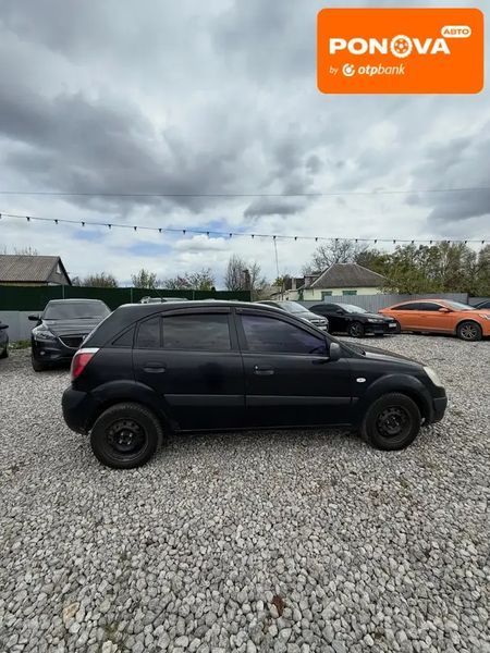 Kia Rio, 2008 г., Газ пропан-бутан / Бензин, 123 тыс. км, Хетчбек, Чорный, Днепр (Днепропетровск) AT-10417655 фото