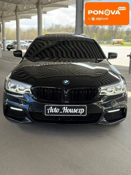 BMW 5 Series, 2020 р., Гібрид (PHEV), 116 тис. км, Седан, Чорний, Запоріжжя AT-10414204 фото