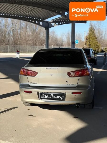 Mitsubishi Lancer, 2008 г., Газ пропан-бутан / Бензин, 306 тыс. км, Седан, Бежевый, Запорожье AT-10411873 фото