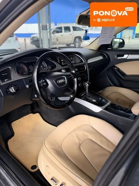Audi A4, 2012 р., Бензин, 260 тис. км, Седан, Сірий, Запоріжжя AT-10419559 фото