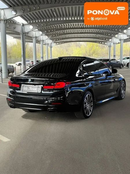 BMW 5 Series, 2020 р., Гібрид (PHEV), 116 тис. км, Седан, Чорний, Запоріжжя AT-10414204 фото