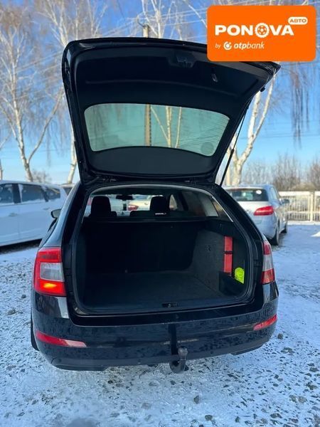 Skoda Octavia, 2013 г., Дизель, 345 тыс. км, Универсал, Чорный, Смела AT-10410503 фото