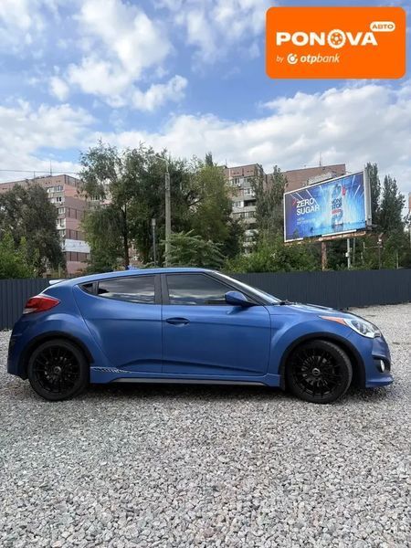 Hyundai Veloster, 2015 г., Бензин, 152 тыс. км, Хетчбек, Синий, Днепр (Днепропетровск) AT-10403253 фото