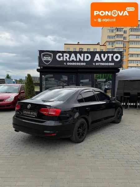 Volkswagen Jetta, 2015 р., Газ пропан-бутан / Бензин, 160 тис. км, Седан, Чорний, Софіївська Борщагівка AT-10418285 фото