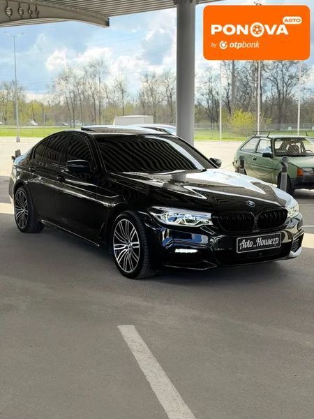 BMW 5 Series, 2020 р., Гібрид (PHEV), 116 тис. км, Седан, Чорний, Запоріжжя AT-10414204 фото