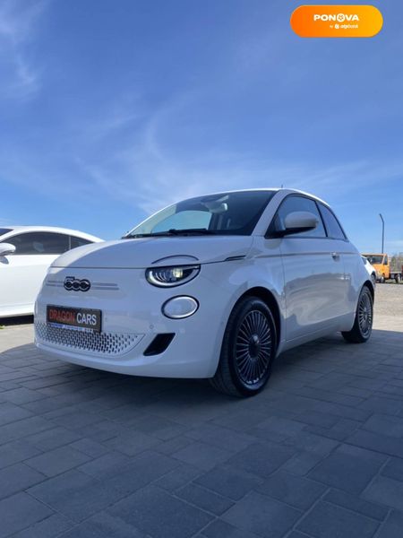 Fiat 500e, 2021, Електро, 22 тыс. км, Хетчбек, Белый, Ровно 34028 фото