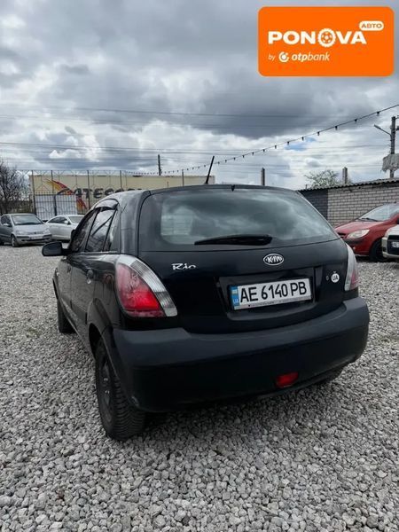 Kia Rio, 2008 г., Газ пропан-бутан / Бензин, 123 тыс. км, Хетчбек, Чорный, Днепр (Днепропетровск) AT-10417655 фото