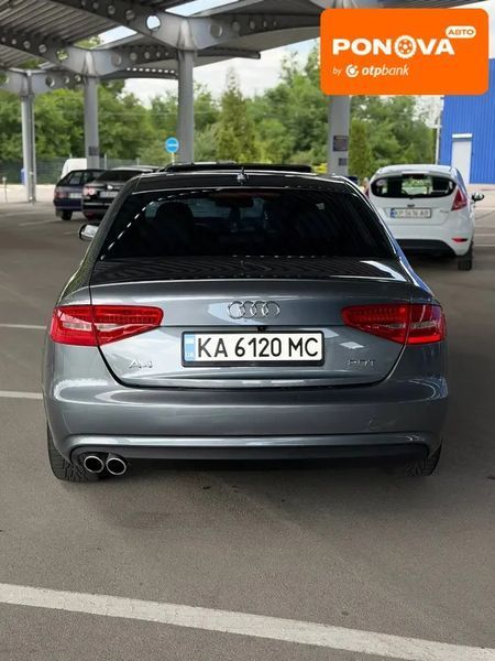 Audi A4, 2012 р., Бензин, 260 тис. км, Седан, Сірий, Запоріжжя AT-10419559 фото