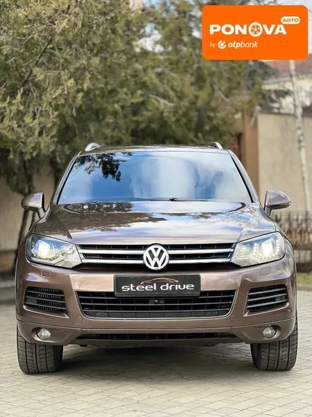 Volkswagen Touareg, 2014 г., Дизель, 278 тыс. км, Внедорожник / Кроссовер, Коричневый, Николаев AT-10411502 фото