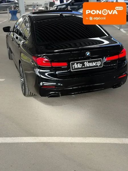 BMW 5 Series, 2020 р., Гібрид (PHEV), 116 тис. км, Седан, Чорний, Запоріжжя AT-10414204 фото