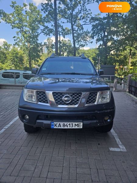 Nissan Navara, 2005, Дизель, 2.49 л., 383 тыс. км, Пікап, Чорный, Киев Cars-Pr-55260 фото