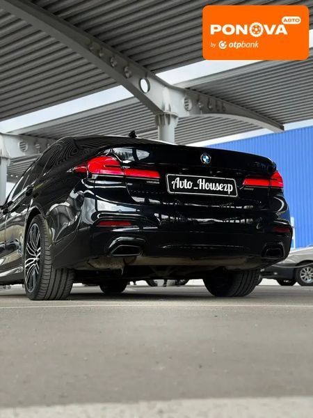 BMW 5 Series, 2020 р., Гібрид (PHEV), 116 тис. км, Седан, Чорний, Запоріжжя AT-10414204 фото