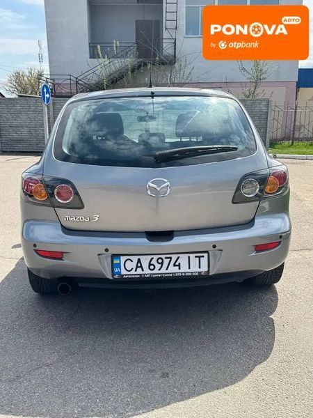 Mazda 3, 2006 г., Бензин, 215 тыс. км, Хетчбек, Серый, Кам'янка AT-10415732 фото
