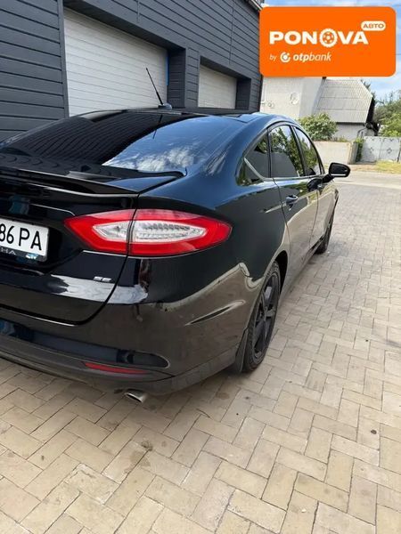 Ford Fusion, 2015 р., Газ пропан-бутан / Бензин, 206 тис. км, Седан, Чорний, Київ AT-10401744 фото