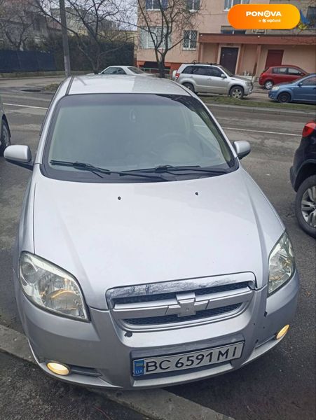 Chevrolet Aveo, 2008, Газ пропан-бутан / Бензин, 1.6 л., 165 тыс. км, Седан, Серый, Львов Cars-Pr-64687 фото