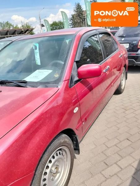 Mitsubishi Lancer, 2008 г., Газ метан / Бензин, 197 тыс. км, Седан, Красный, Запорожье AT-10419133 фото