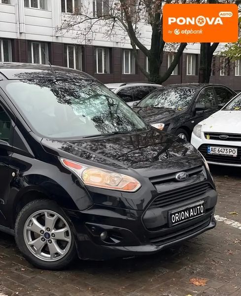 Ford Transit Connect, 2014 г., Бензин, 251 тыс. км, Минивен, Чорный, Днепр (Днепропетровск) AT-10407815 фото