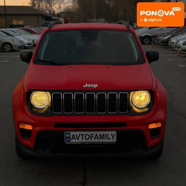Jeep Renegade, 2020 р., Газ пропан-бутан / Бензин, 85 тис. км, Позашляховик / Кросовер, Червоний, Дніпро (Дніпропетровськ) AT-10416268 фото