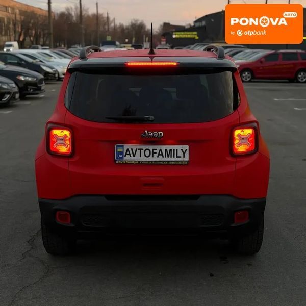 Jeep Renegade, 2020 р., Газ пропан-бутан / Бензин, 85 тис. км, Позашляховик / Кросовер, Червоний, Дніпро (Дніпропетровськ) AT-10416268 фото
