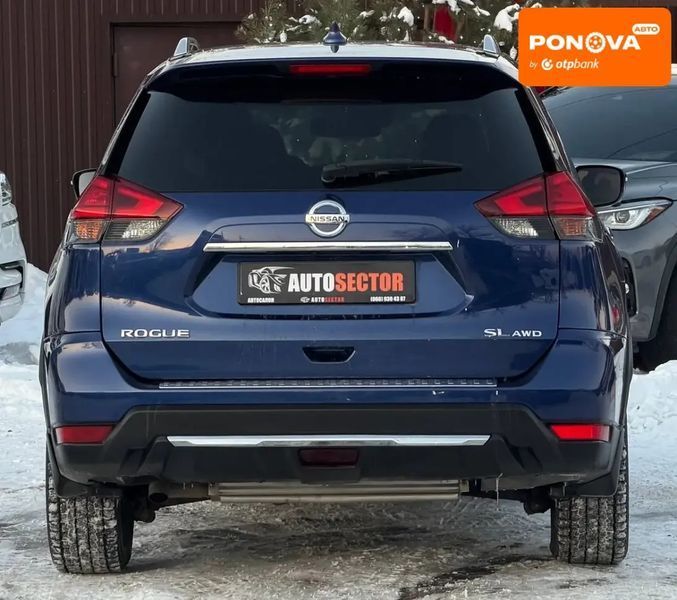 Nissan Rogue, 2017 р., Бензин, 159 тис. км, Позашляховик / Кросовер, Синій, Харків AT-10408922 фото
