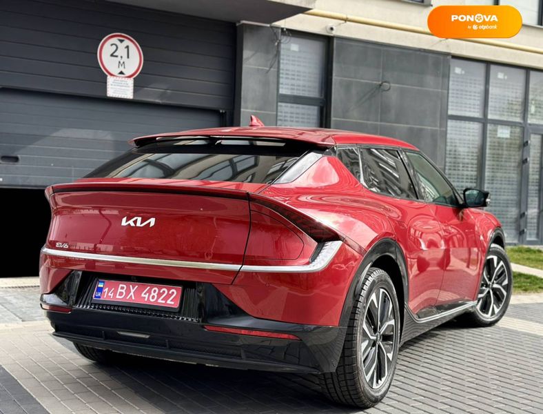 Kia EV6, 2021, Електро, 12 тис. км, Позашляховик / Кросовер, Червоний, Львів 44195 фото