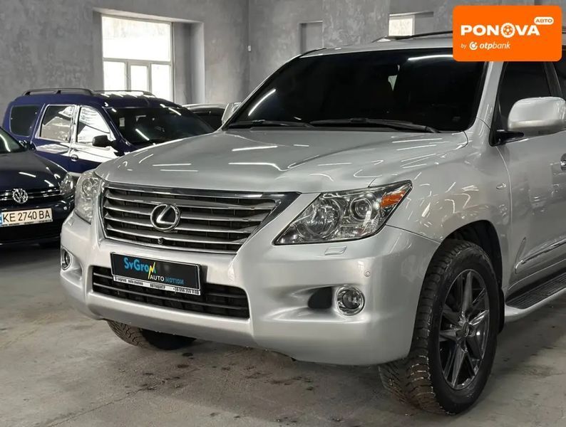 Lexus LX, 2008 р., Газ пропан-бутан / Бензин, 265 тис. км, Позашляховик / Кросовер, Сірий, Кам'янське (Дніпродзержинськ) AT-10409175 фото