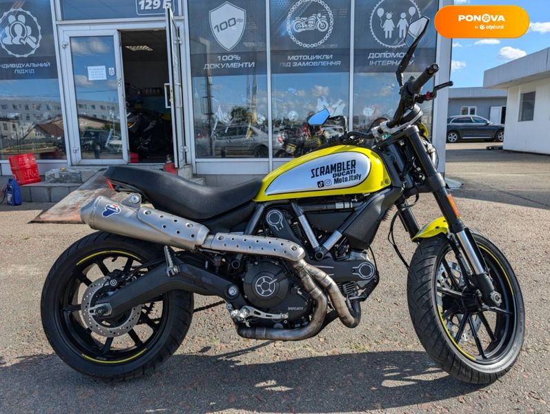 Ducati Scrambler, 2016, Бензин, 21 тис. км, Мотоцикл Багатоцільовий (All-round), Жовтий, Київ moto-102504 фото