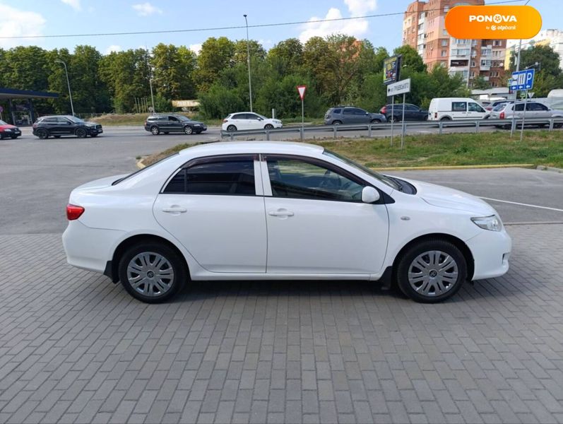 Toyota Corolla, 2009, Газ пропан-бутан / Бензин, 1.6 л., 260 тис. км, Седан, Білий, Полтава 109357 фото