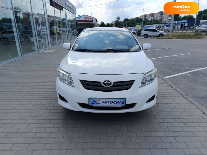 Toyota Corolla, 2009, Газ пропан-бутан / Бензин, 1.6 л., 260 тис. км, Седан, Білий, Полтава 109357 фото