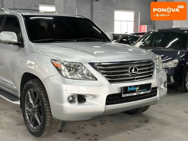 Lexus LX, 2008 р., Газ пропан-бутан / Бензин, 265 тис. км, Позашляховик / Кросовер, Сірий, Кам'янське (Дніпродзержинськ) AT-10409175 фото