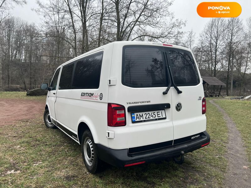 Volkswagen Transporter, 2015, Дизель, 1.97 л., 250 тыс. км, Минивен, Белый, Одесса Cars-Pr-131050 фото