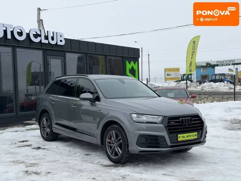Audi Q7, 2018 г., Бензин, 117 тыс. км, Внедорожник / Кроссовер, Серый, Львов AT-10408496 фото