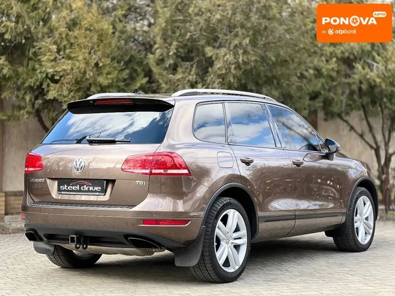 Volkswagen Touareg, 2014 г., Дизель, 278 тыс. км, Внедорожник / Кроссовер, Коричневый, Николаев AT-10411502 фото