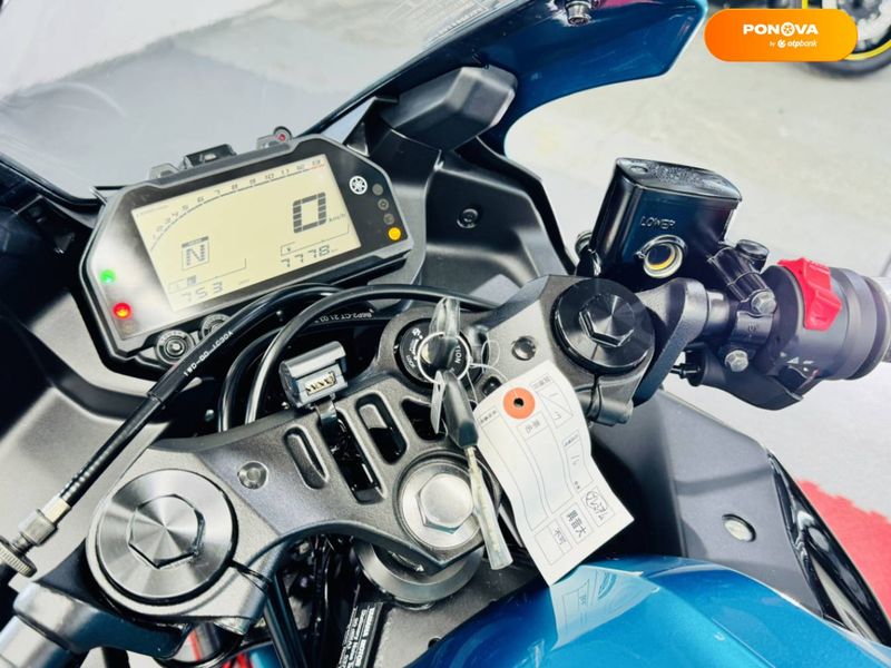 Yamaha R3, 2021, Бензин, 320 см³, 7 тыс. км, Спортбайк, Синий, Одесса moto-52052 фото