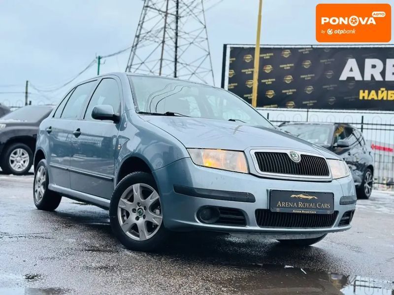 Skoda Fabia, 2004 г., Бензин, 178 тыс. км, Хетчбек, Синий, Харьков AT-10406940 фото