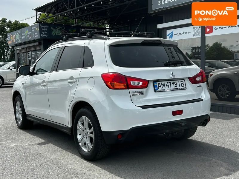 Mitsubishi ASX, 2014 р., Бензин, 187 тис. км, Позашляховик / Кросовер, Білий, Житомир AT-10418131 фото