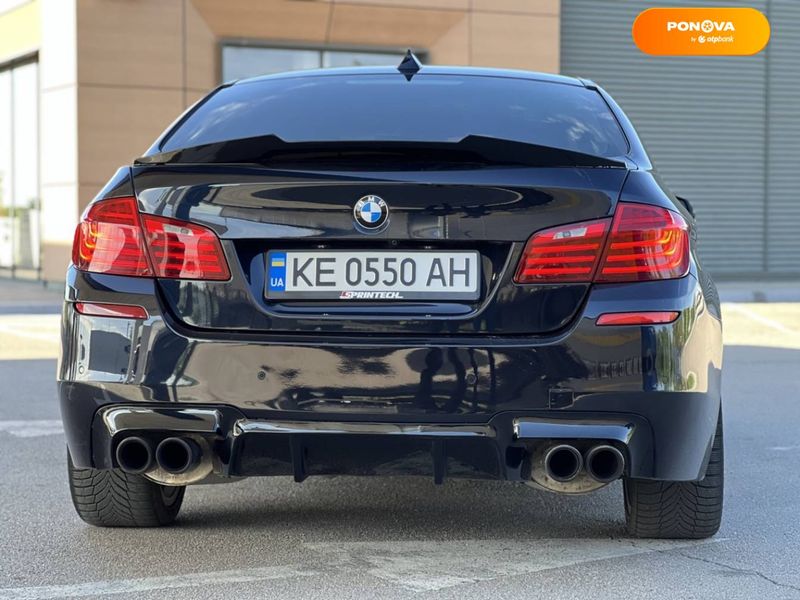 BMW 5 Series, 2016, Бензин, 4.39 л., 119 тис. км, Седан, Чорний, Дніпро (Дніпропетровськ) 44961 фото