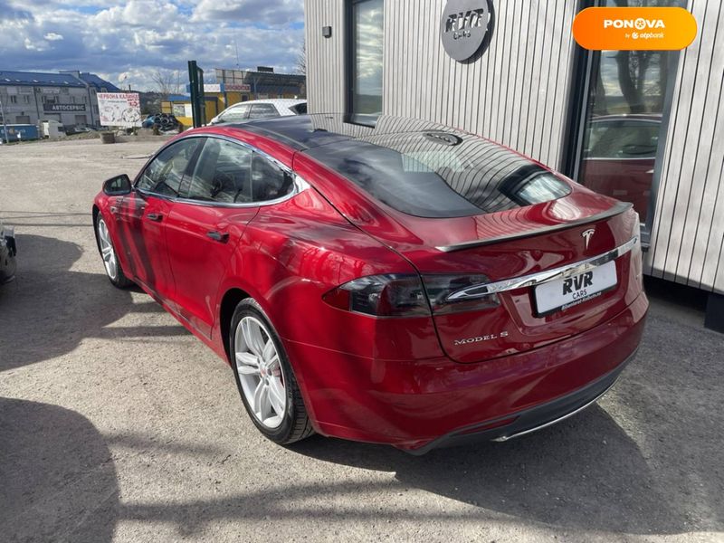 Tesla Model S, 2014, Електро, 136 тис. км, Ліфтбек, Червоний, Тернопіль 33460 фото