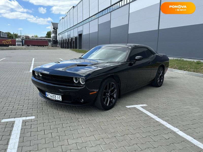 Dodge Challenger, 2019, Бензин, 3.6 л., 122 тис. км, Купе, Чорний, Івано-Франківськ Cars-Pr-62462 фото