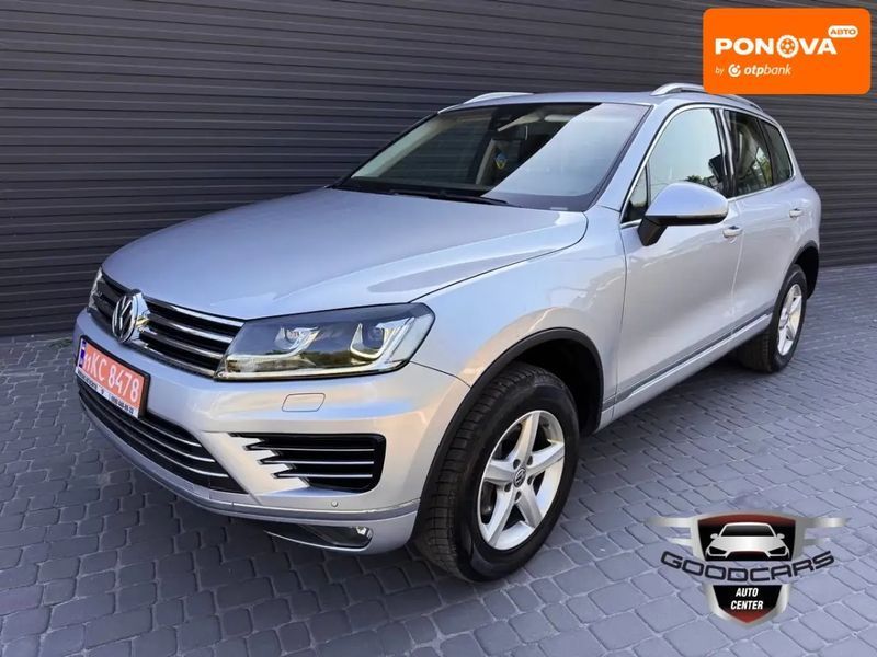 Volkswagen Touareg R, 2015 р., Дизель, 207 тис. км, Позашляховик / Кросовер, Сірий, Кам'янське (Дніпродзержинськ) AT-10401984 фото