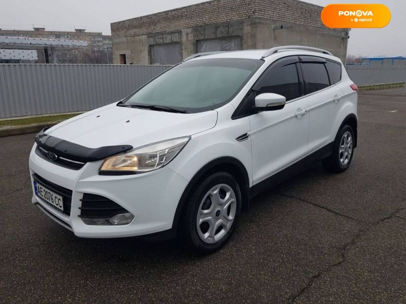 Ford Kuga, 2013, Дизель, 2 л., 250 тыс. км, Внедорожник / Кроссовер, Белый, Верхньодніпровськ Cars-Pr-62755 фото