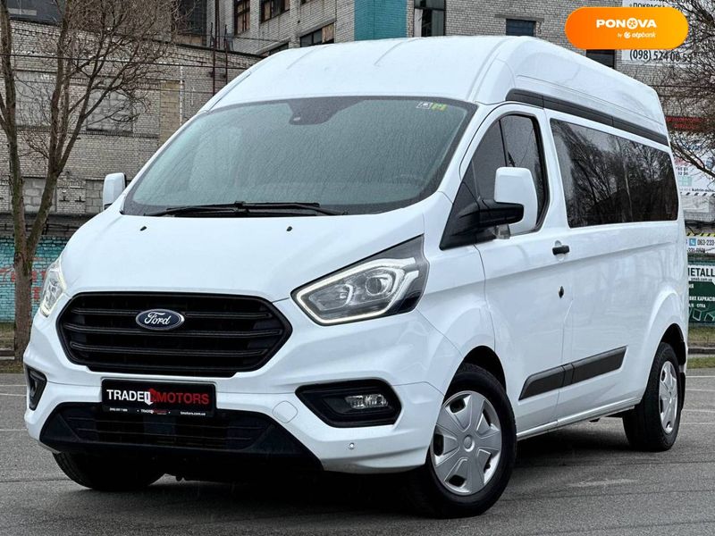 Ford Transit Custom, 2018, Дизель, 2 л., 82 тыс. км, Минивен, Белый, Киев 30265 фото