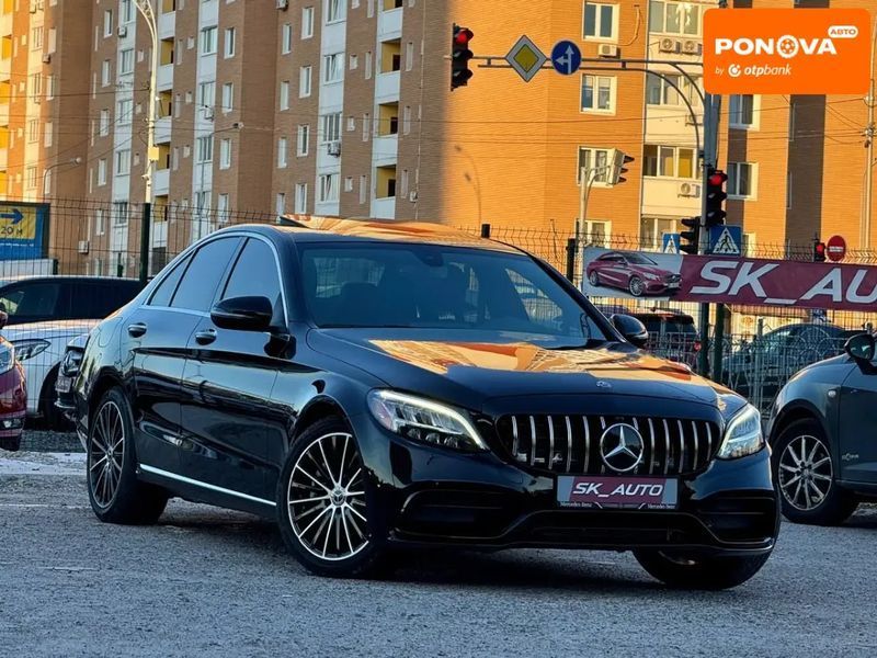 Mercedes-Benz C-Class, 2021 р., Бензин, 61 тис. км, Седан, Чорний, Київ AT-10418065 фото