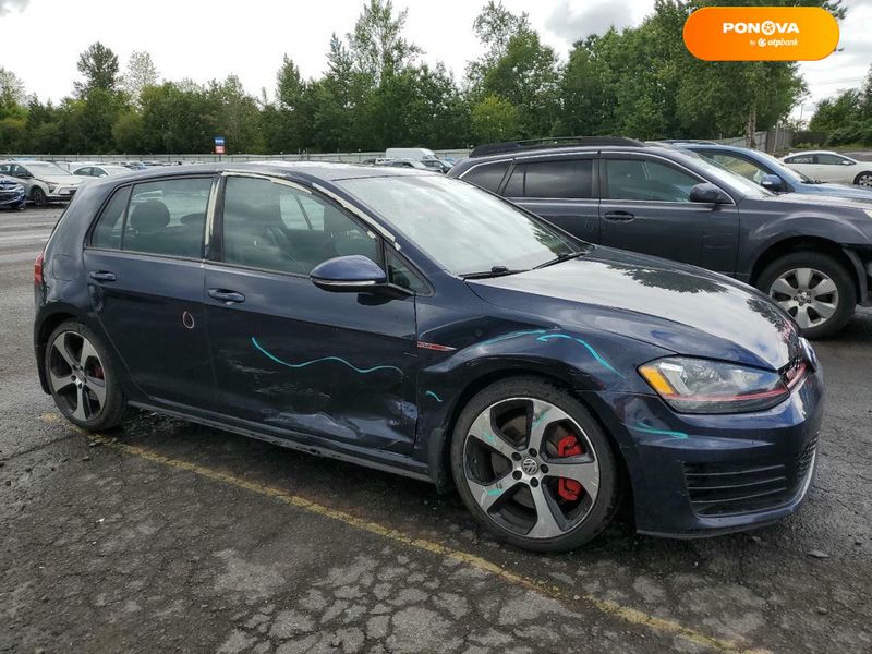 Volkswagen Golf GTI, 2017, Бензин, 1.98 л., 93 тис. км, Хетчбек, Синій, Київ Cars-EU-US-KR-103670 фото