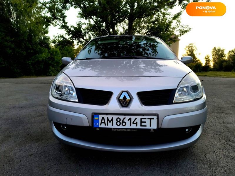 Renault Megane Scenic, 2007, Бензин, 1.6 л., 243 тис. км, Мінівен, Сірий, Звягель Cars-Pr-66694 фото